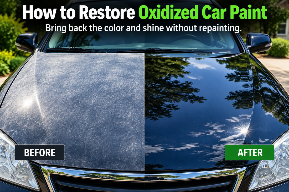 How to Restore Oxidized Car Paint: Step-by-Step Guide