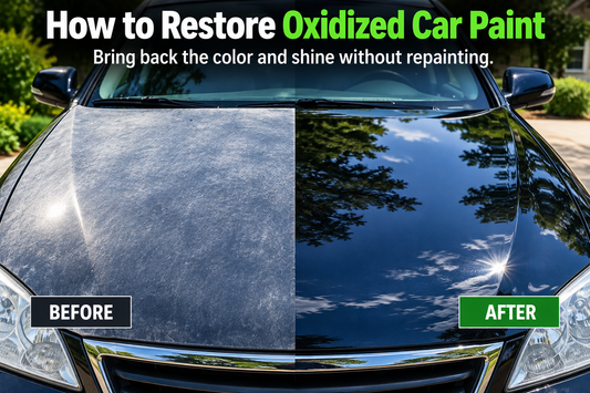 How to Restore Oxidized Car Paint: Step-by-Step Guide