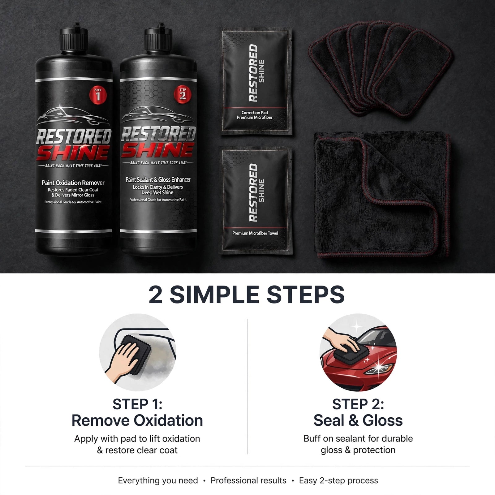 Bring Your Faded Paint Back To A Deep, Wet Shine In 20 Minutes - No Buffer Needed!