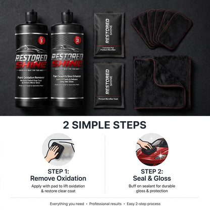 Bring Your Faded Paint Back To A Deep, Wet Shine In 20 Minutes - No Buffer Needed!